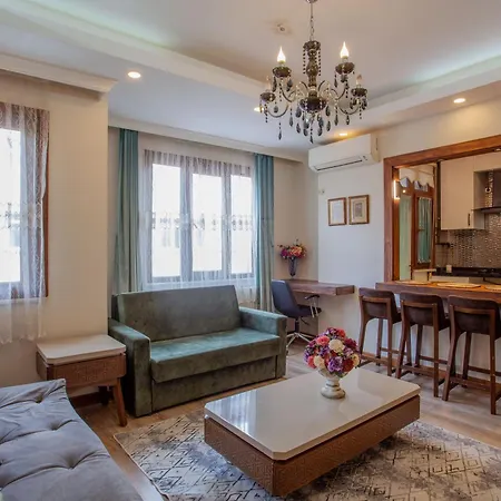 Super House 75 Mt 2 Bedrooms 1 Living Center Appartement Istambul